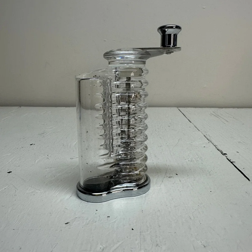 Cole and Mason Nutmeg Mill Grinder Chrome Handle *READ*